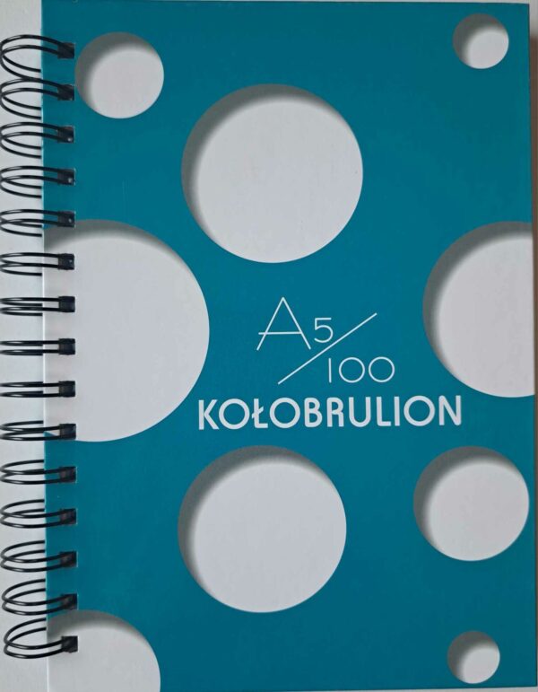 Kołobrulion studencki kolorowe marginesy A5/100
