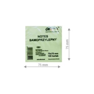 Notes samoprzylepny 75 x 75mm