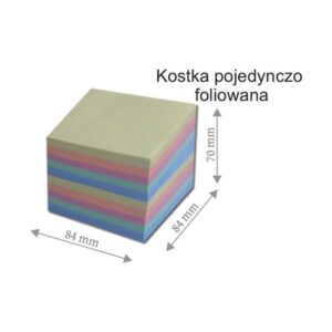 Kostka Do Kubika Kolor Nieklejona