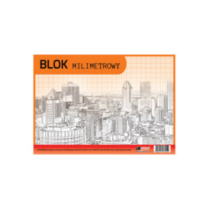 Blok milimetrowy A4