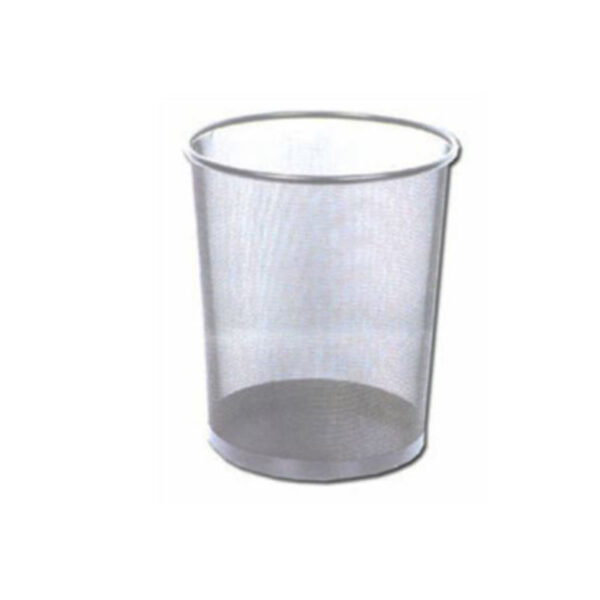 Kosz Przybornik Metal 8225 Srebrny