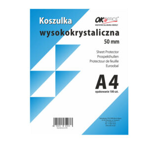 Koszulka A4/A'100 wysokokrystaliczna 50 mic