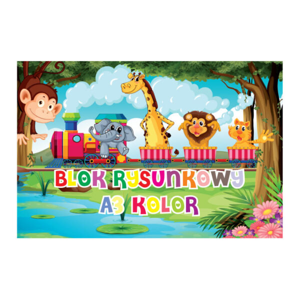 Blok rysunkowy A3 Kolor