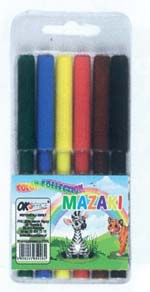Mazaki 6 kolorów