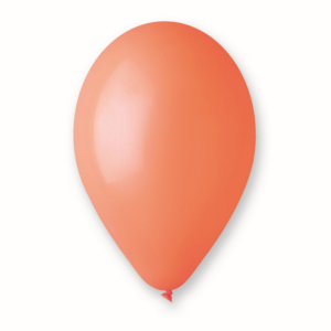 BALONY PASTELOWE A'100 POMARAŃCZOWY 04