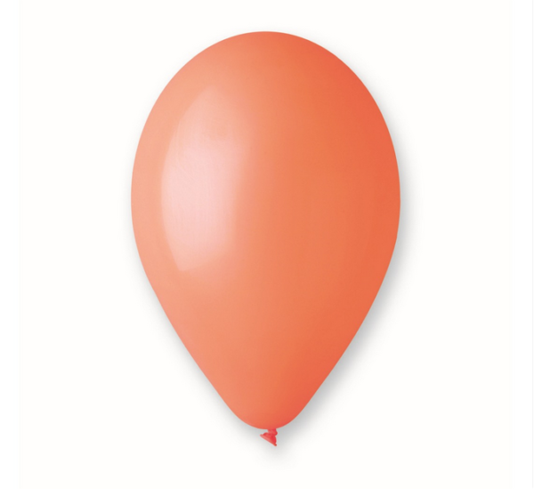 BALONY PASTELOWE A'100 POMARAŃCZOWY 04