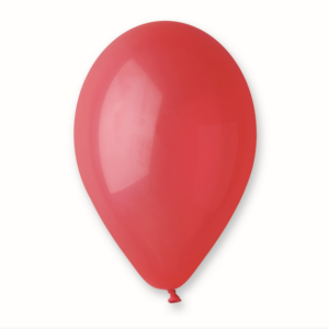 BALONY PASTELOWE A'100 CZERWONY 45