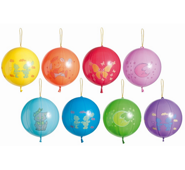 BALONY PASTELOWE PIŁKA Z NADRUKIEM 50szt.