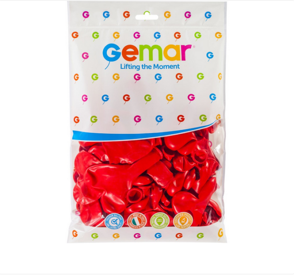 BALON  SERCE CZERWONE - obrazek 2