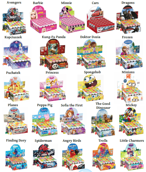 Bańki mydlane 60 ml MINNIE - obrazek 2