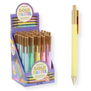 DŁUGOPIS AUTOMATYCZN NIEBIESKI GOLD PASTEL