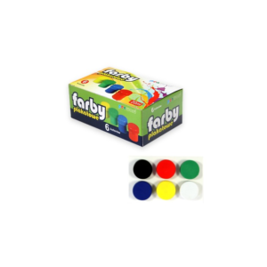 Farby plakatowe 6 kolorów 20 ml