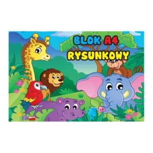 Blok Rysunkowy A4 Biały