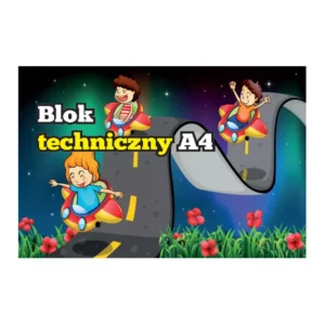 Blok techniczny A4 Biały