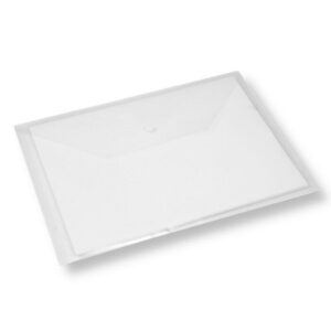 TECZKA KOPERTOWA A4 Z KLIPSEM TRANSPARENTA